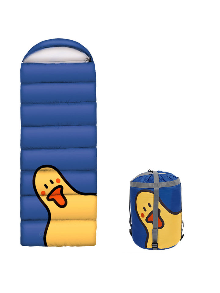 High-quality and warm sleeping bag with headrest Stornfield