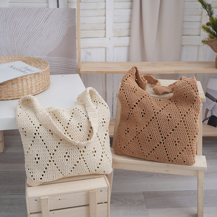 Handmade Macrame Tote Bag Stornfield