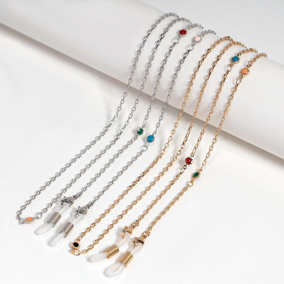 Decorative Gemstone Eyewear Chain Stornfield