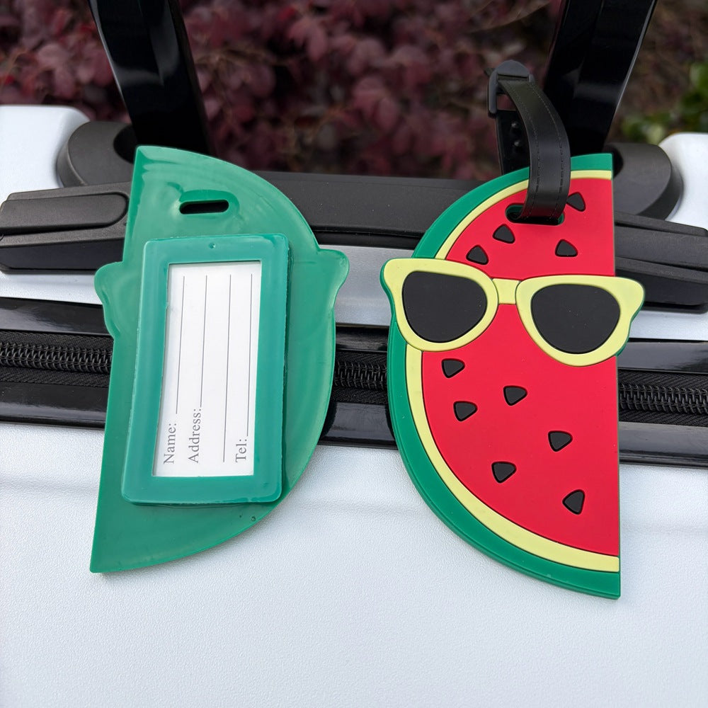 Watermelon-Themed Luggage Tag Stornfield