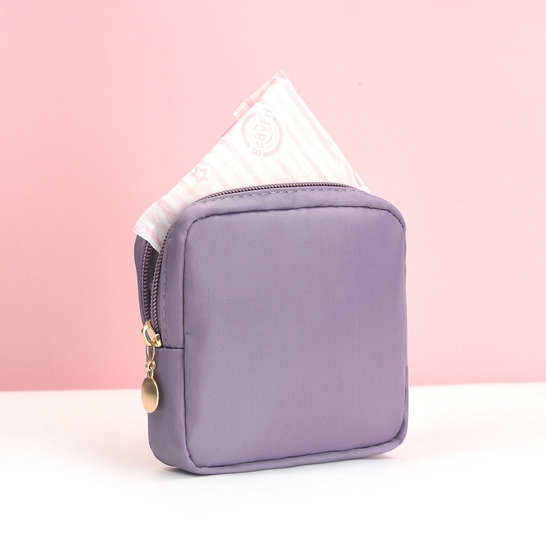 Cosmetic storage bag with fine stripe pattern Stornfield