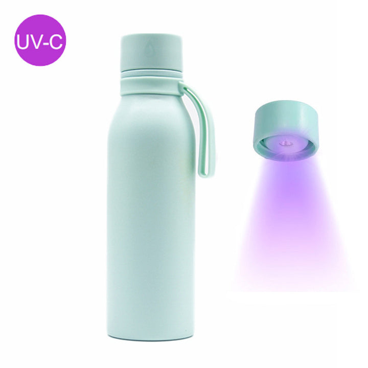 Women's UV Disinfection Water Bottle with LED Display and USB Port Stornfield