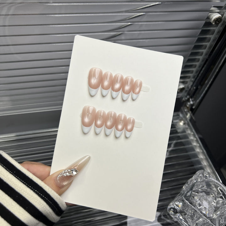 Premium French Tip Press-On Nails