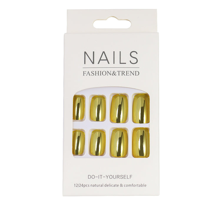 Glossy Press-On Nails Set Stornfield