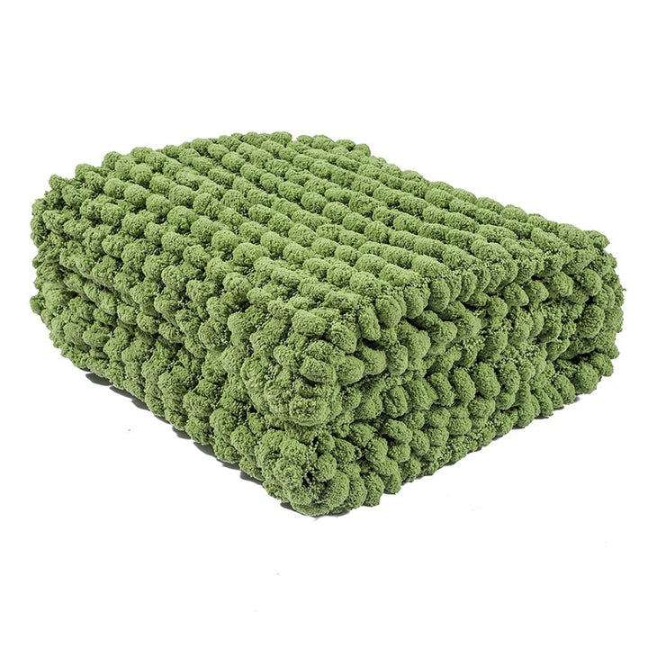 Plush Textured Throw Blanket