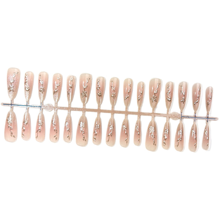 Luxe Press-On Nail Art Set