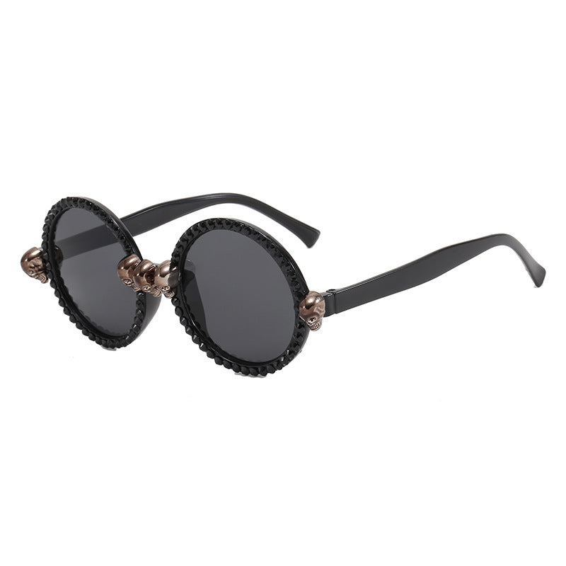 Women Extravagant round sunglasses Stornfield