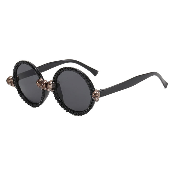 Women Extravagant round sunglasses Stornfield