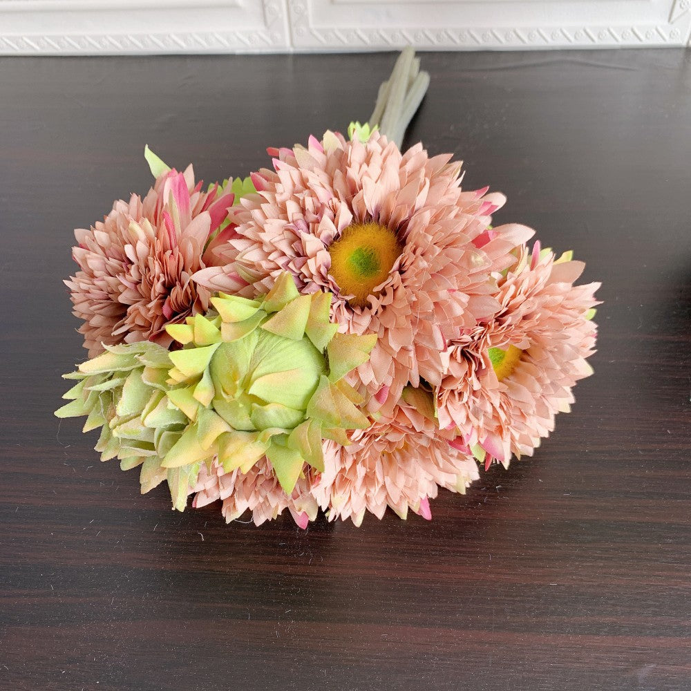Lifelike Sunflower Bouquet
