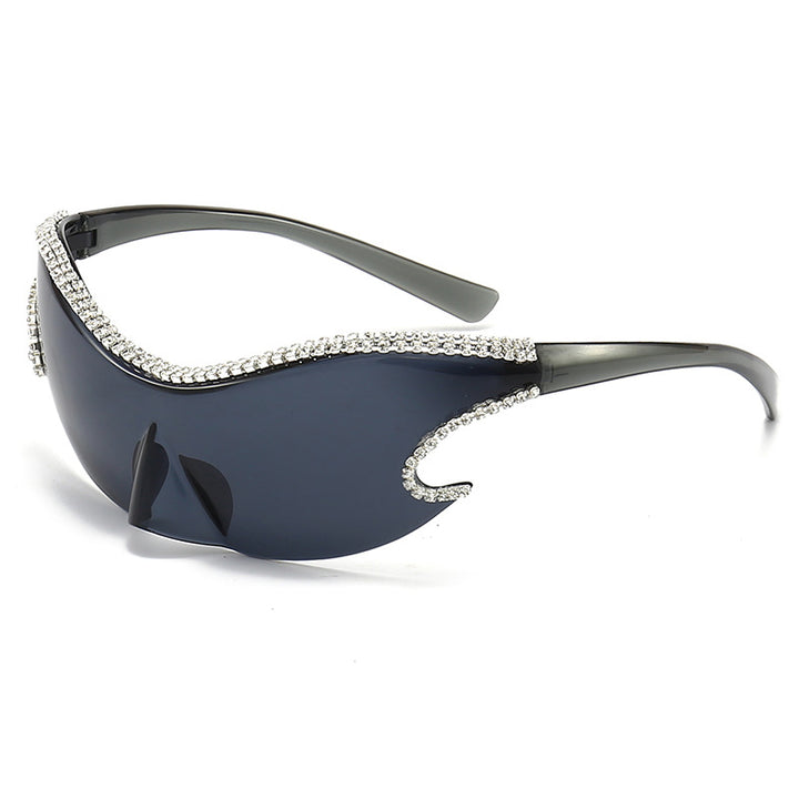 Women's glamorous sunglasses with sparkling rhinestone embellishment Stornfield