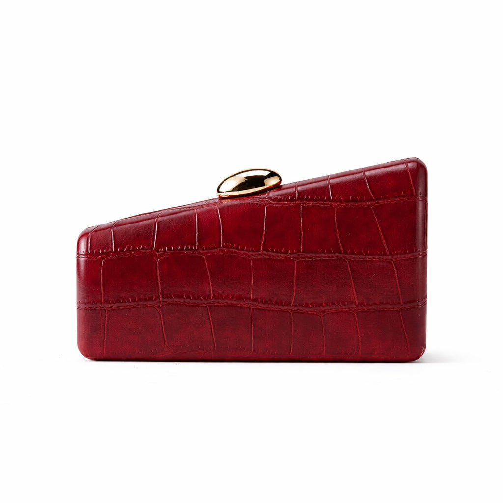 Textured Knit Evening Clutch