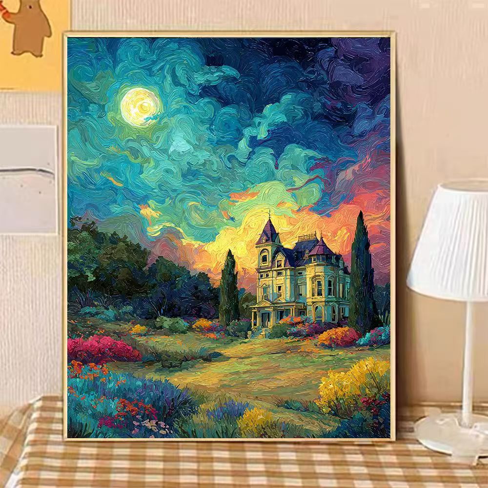 Dreamy Fantasy Landscape Wall Art Stornfield