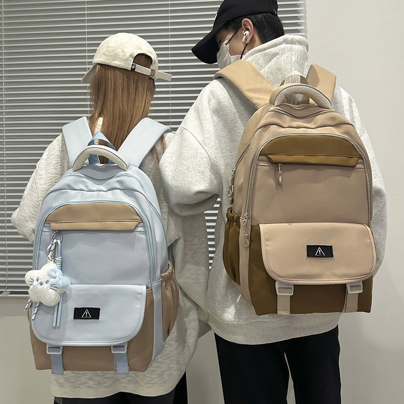 Stylish Multi-Functional Backpack with Plush Keychain Stornfield