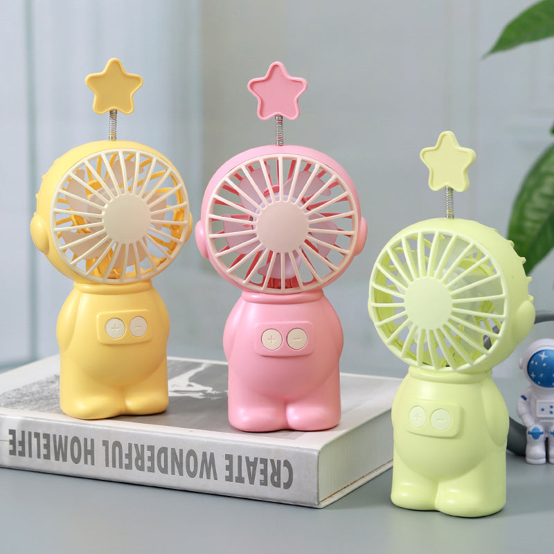 Unisex Portable Mini Fan in Creative Figure Design Stornfield