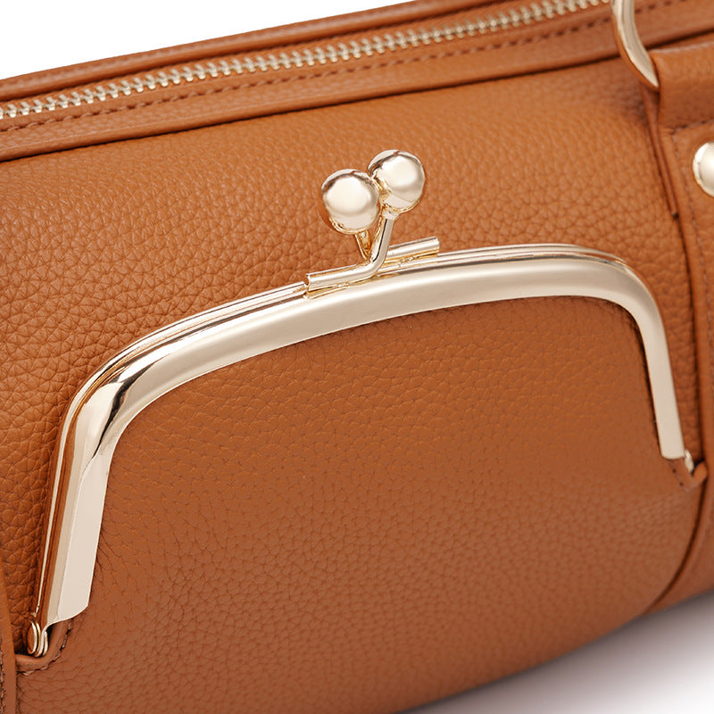 Fashionable Leather Handbag Stornfield