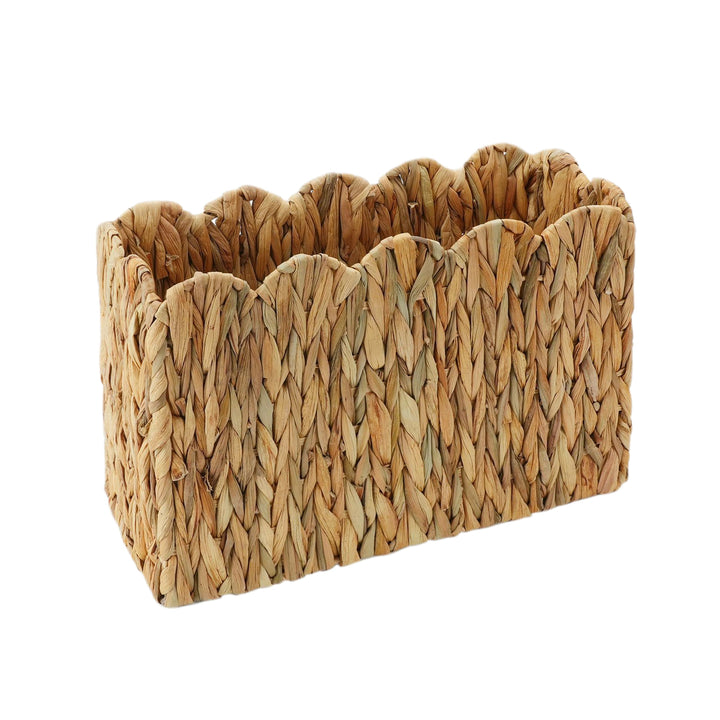Elegant Handcrafted Woven Magazine Organizer Stornfield