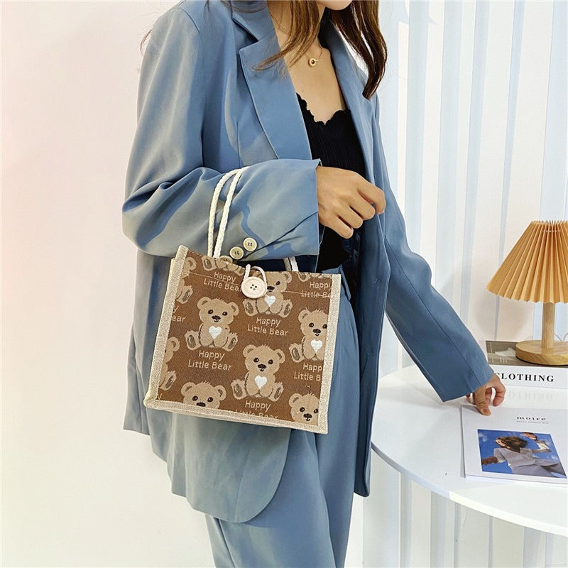 Shoulder bag with sweet bear motif Stornfield