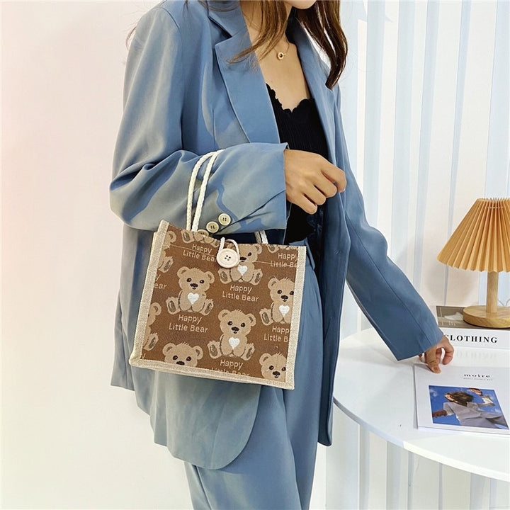 Shoulder bag with sweet bear motif Stornfield