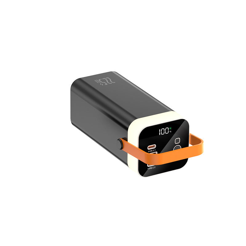 Portable power bank with intelligent charging concept and digital capacity display Stornfield