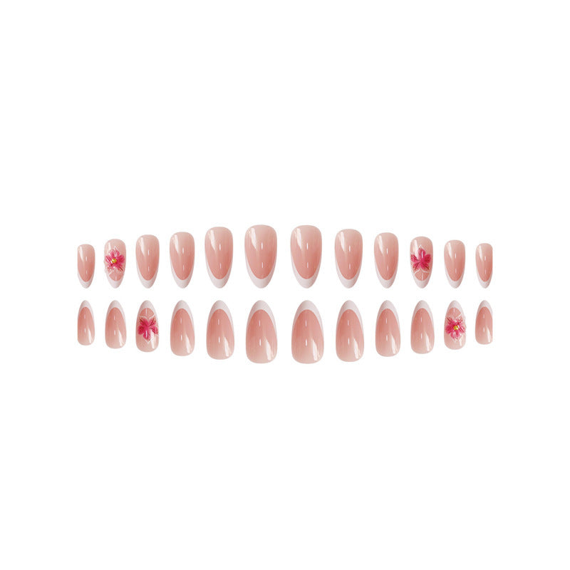 Elegant Floral Design Press-On Nail Extensions Stornfield