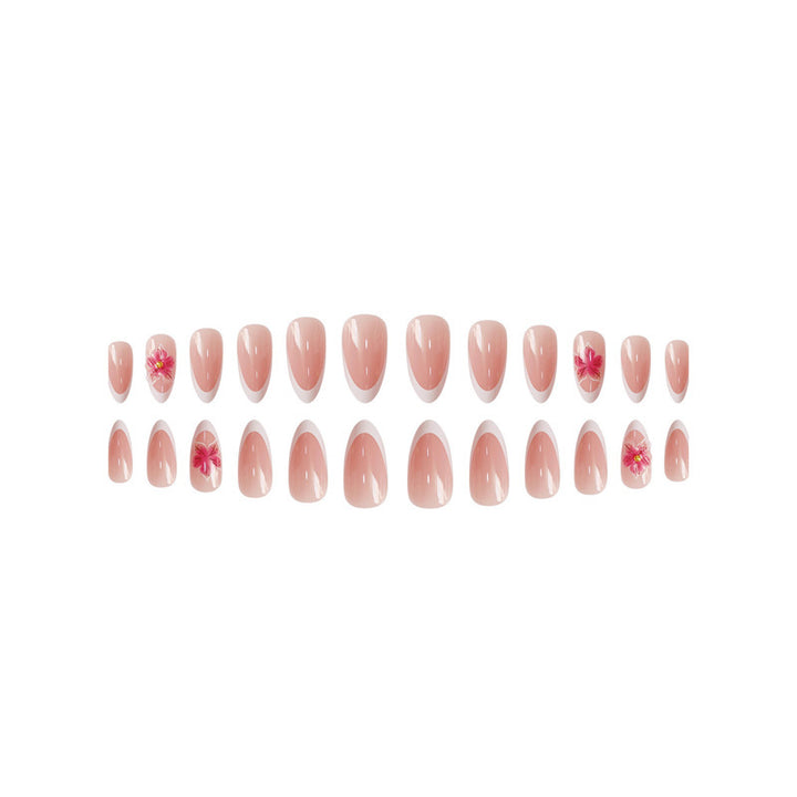 Elegant Floral Design Press-On Nail Extensions Stornfield