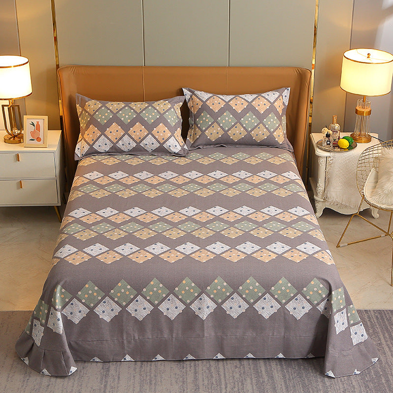 Floral Patterned Bed Cover Set