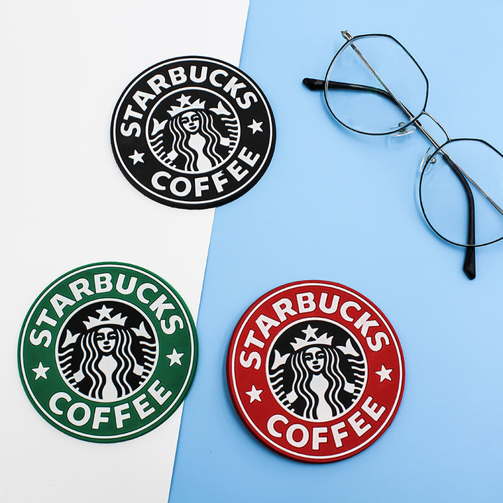 Unisex Decorative Silicone Coaster Stornfield