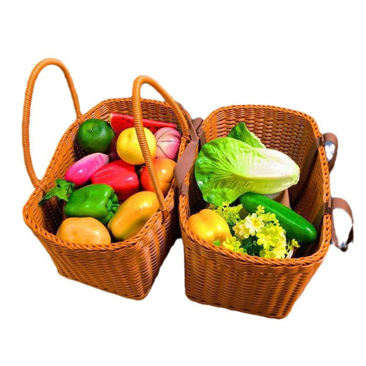Handwoven Decorative Market Basket Stornfield