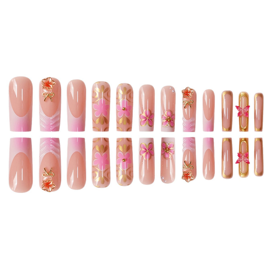 Decorative Floral Nail Art Design Stornfield