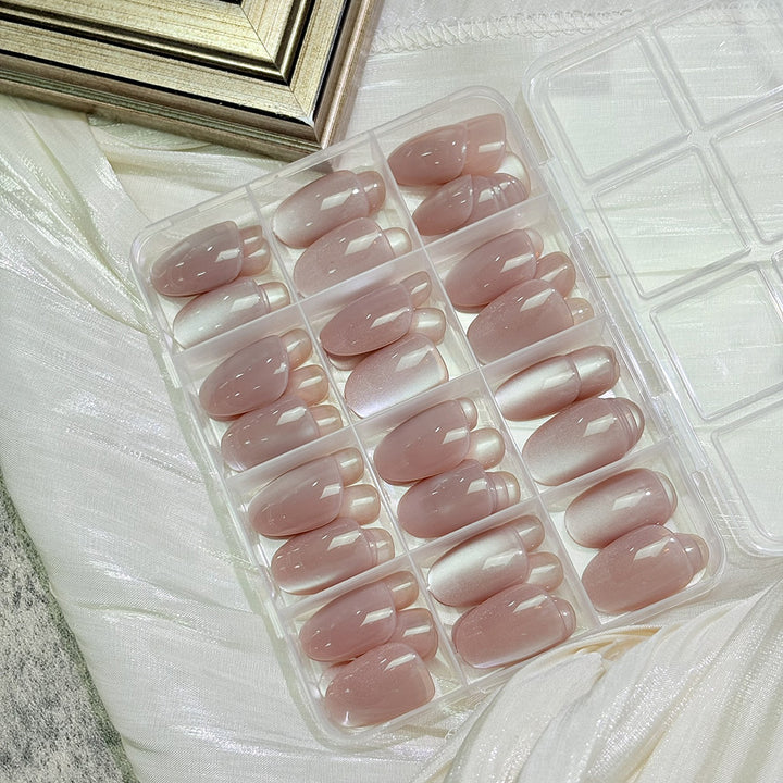 Glossy Press-On Nail Tips Collection Stornfield