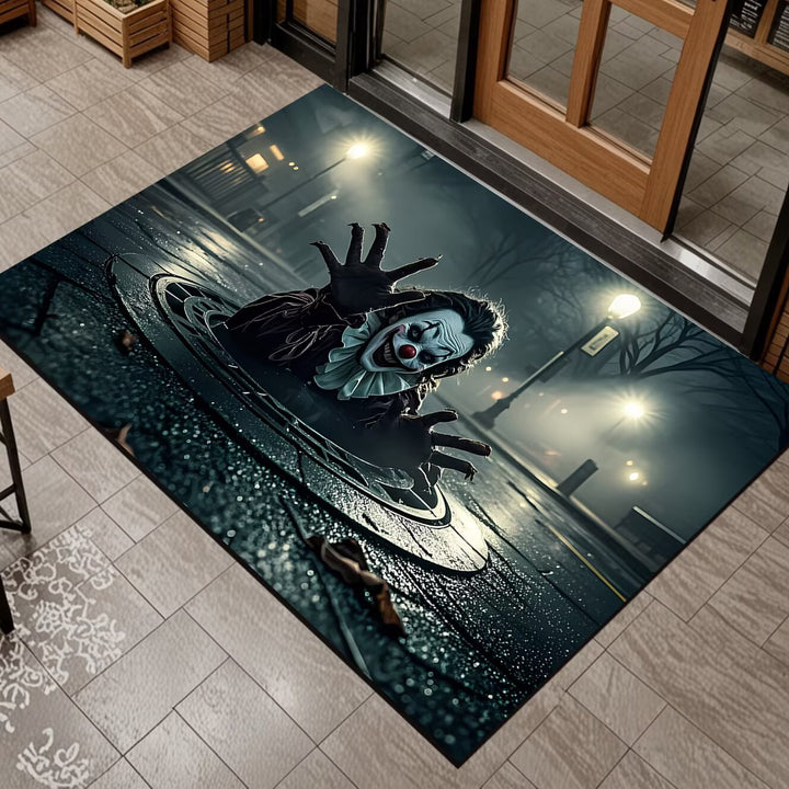 Spooky Graveyard Scene Area Mat