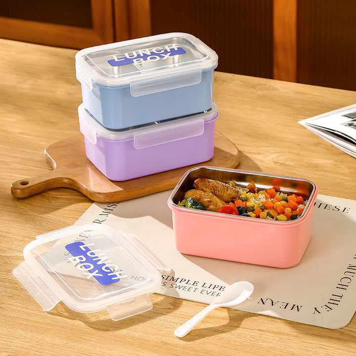 Multi-Layered Stainless Steel Lunch Box