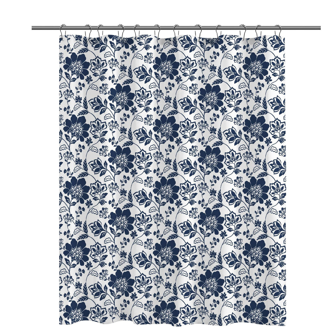 Floral Patterned Shower Curtain Stornfield