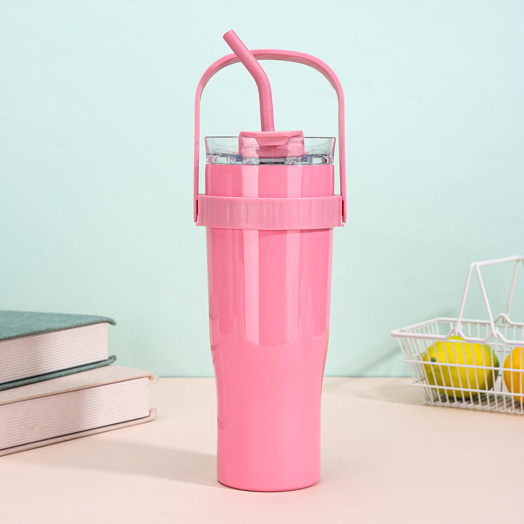 Women's drinking cup with straw Stornfield