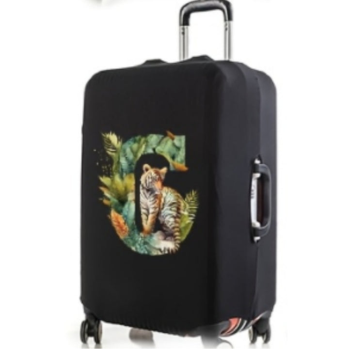 Unisex hard shell suitcase with unique tiger design Stornfield