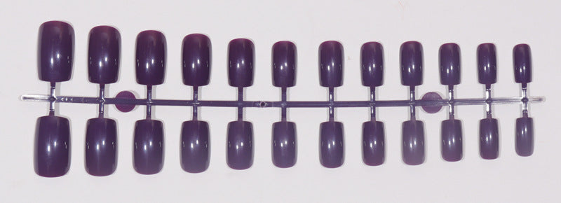 Natural Glossy Press-On Nail Tips Stornfield