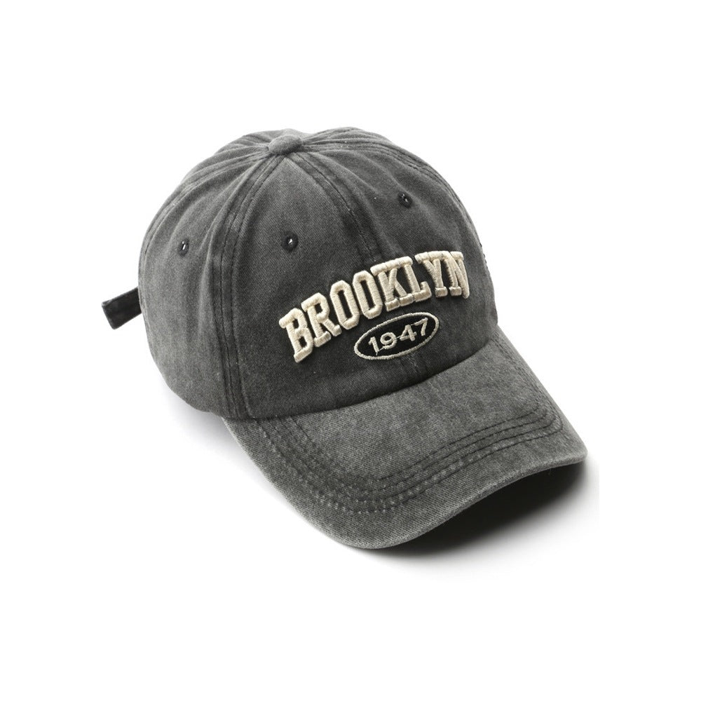 Men's Distressed Cotton Dad Cap Stornfield