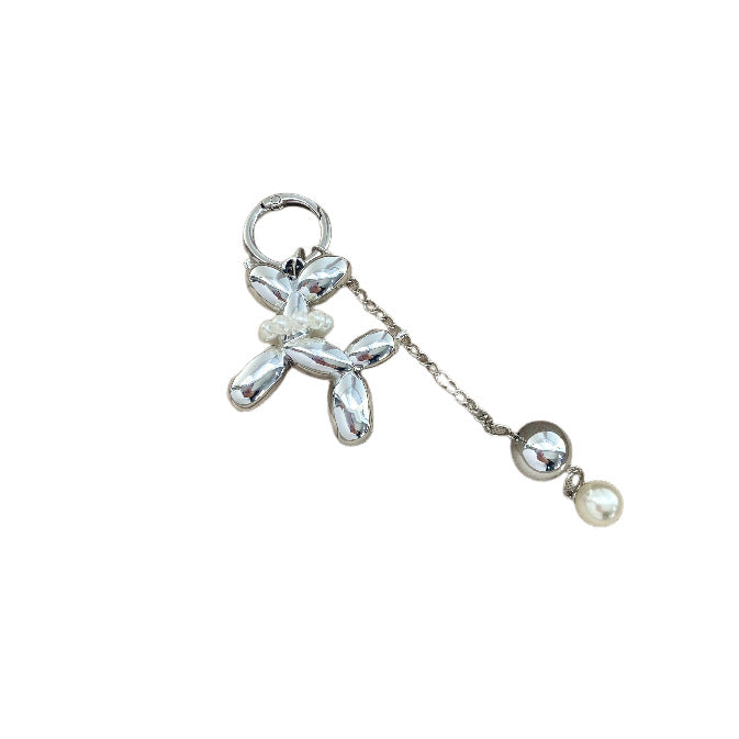 Playful Balloon Dog-Inspired Keychain Stornfield