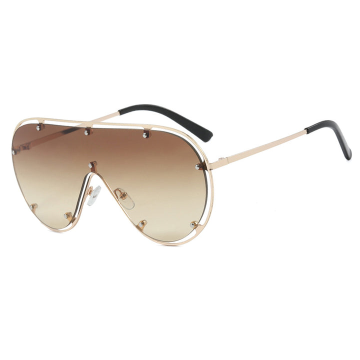 Women's fashionable oversized sunglasses in stylish retro design Stornfield