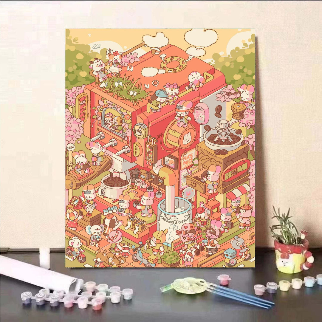 Scenic Landscape Paint by Numbers Kit Stornfield