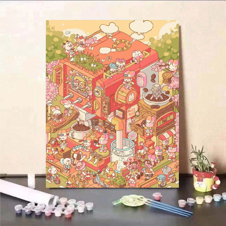 Scenic Landscape Paint by Numbers Kit Stornfield