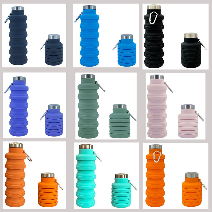 Ladies Foldable Silicone Water Bottle Stornfield