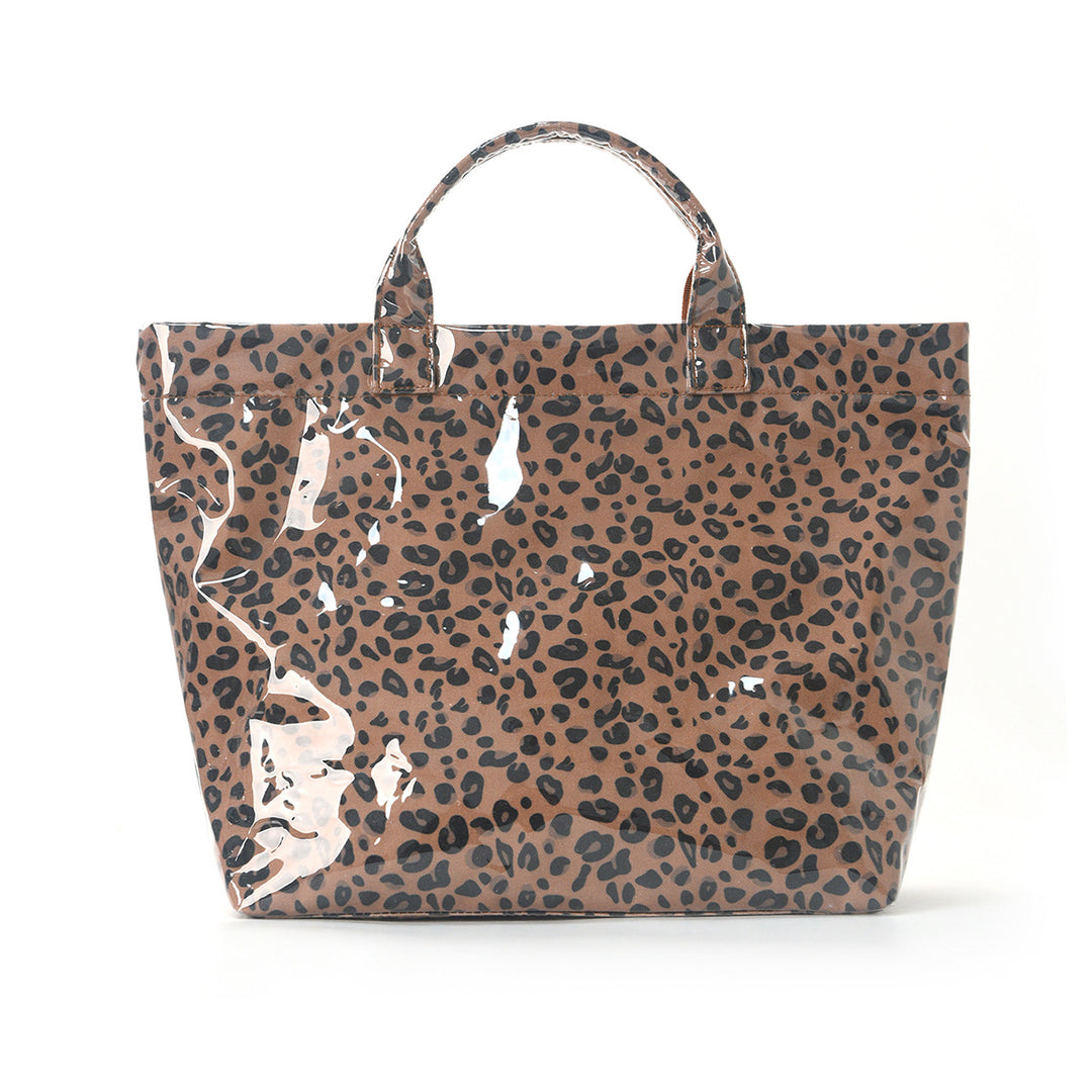 Beach bag with colorful check pattern and water-repellent coating Stornfield