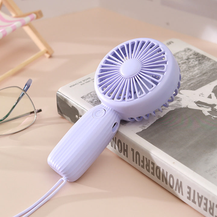 Women's Portable Mini Handheld Fan with Ergonomic Handle Stornfield