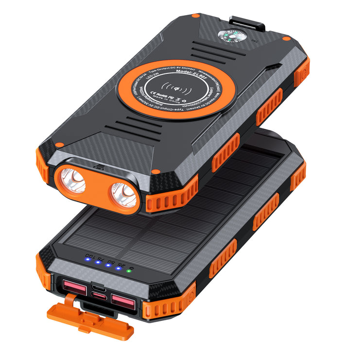 Solar Powerbank with Wireless Charging Function Stornfield