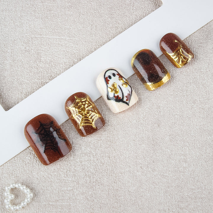 Halloween-Themed Nail Art Set Stornfield