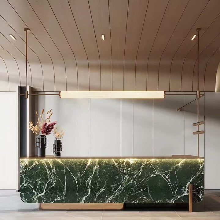 Modern Marble Reception Desk
