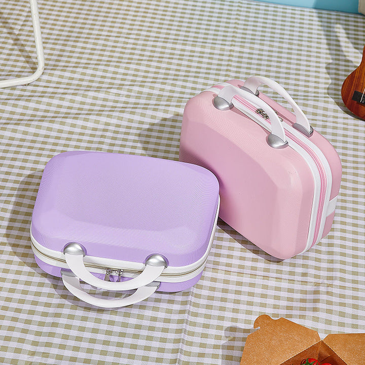 hard-shell cosmetic travel vanity case with dual top handles Stornfield