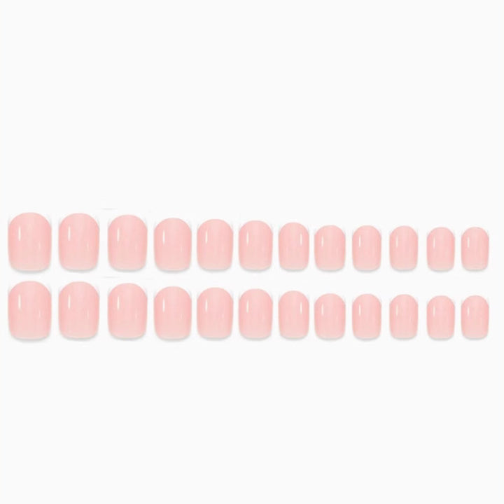 Premium French Tip Press-On Nail Set Stornfield