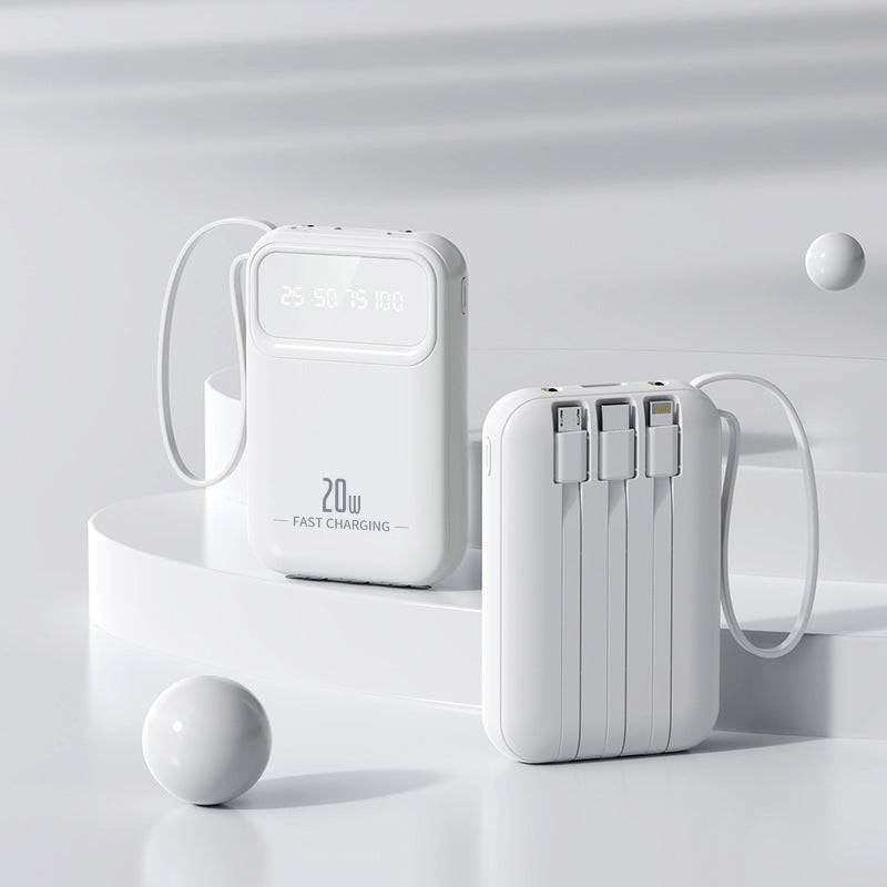 Compact power bank with integrated fast charging ports Stornfield